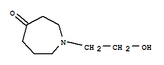 (9ci)-六氢-1-(2-羟基乙基)-4H-氮杂革-4-酮结构式_770649-78-0结构式