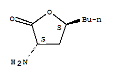 (3s,5s)-(9ci)-3-氨基-5-丁基二氢-2(3H)-呋喃酮结构式_770698-94-7结构式
