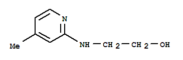 (9ci)-2-[(4-甲基-2-吡啶)氨基]-乙醇结构式_770746-15-1结构式