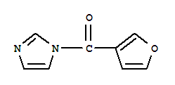(9ci)-1-(3-呋喃羰基)-1H-咪唑结构式_77120-87-7结构式