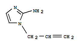 (9ci)-1-(2-丙烯基)-1H-咪唑-2-胺结构式_771451-45-7结构式