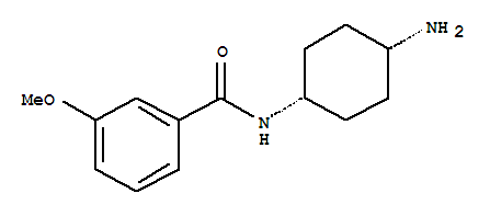 (9ci)-n-(顺式-4-氨基环己基)-3-甲氧基-苯甲酰胺结构式_771543-83-0结构式
