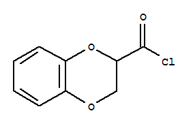 (+)-(9ci)-2,3-二氢-1,4-苯并二噁英-2-羰酰氯结构式_77156-54-8结构式