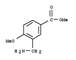 (9ci)-3-(氨基甲基)-4-甲氧基-苯甲酸甲酯结构式_771579-95-4结构式