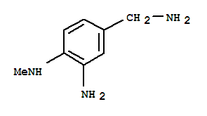 (9ci)-4-(氨基甲基)-n-甲基-1,2-苯二胺结构式_771582-13-9结构式