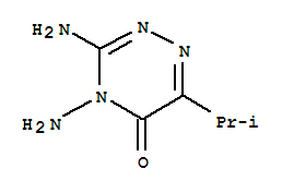 (9ci)-3,4-二氨基-6-(1-甲基乙基)-1,2,4-噻嗪-5(4h)-酮结构式_773036-71-8结构式