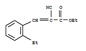 (9ci)-2-氰基-3-(2-乙基苯基)-2-丙酸乙酯结构式_773091-70-6结构式