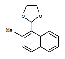 (9ci)-2-(2-甲基-1-萘)-1,3-二氧戊环结构式_773095-33-3结构式