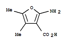 (9ci)-2-氨基-4,5-二甲基-3-呋喃羧酸结构式_773109-53-8结构式