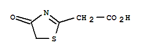 (9ci)-4,5-二氢-4-氧代-2-噻唑乙酸结构式_773109-75-4结构式