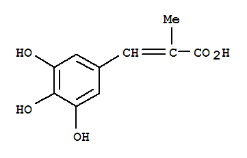(9ci)-2-甲基-3-(3,4,5-三羟基苯基)-2-丙酸结构式_773120-48-2结构式