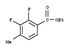 (9ci)-2,3-二氟-4-甲基-苯甲酸乙酯结构式_773135-56-1结构式