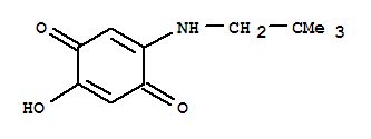 (9ci)-2-[(2,2-二甲基丙基)氨基]-5-羟基-2,5-环己二烯-1,4-二酮结构式_773155-89-8结构式