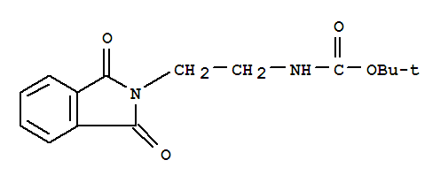 N-1-boc-2-(1,3-二氢-1,3-二氧代-2H-异吲哚-2-基)乙胺结构式_77361-32-1结构式