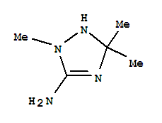 (9ci)-2,5-二氢-2,5,5-三甲基-1H-1,2,4-噻唑-3-胺结构式_773810-77-8结构式