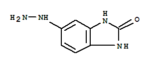 (9ci)-5-肼基-1,3-二氢-2H-苯并咪唑-2-酮结构式_773837-68-6结构式
