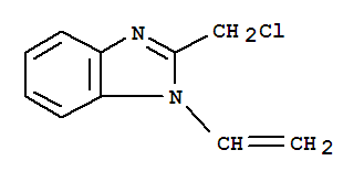 (9ci)-2-(氯甲基)-1-乙烯-1H-苯并咪唑结构式_77416-96-7结构式