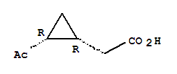 (1r,2r)-(9ci)-2-乙酰基-环丙烷乙酸结构式_774214-57-2结构式