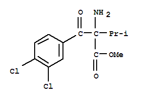 3,4-二氯--alpha--(1-甲基乙基)--bta--氧代苯丙氨酸甲酯结构式_774478-12-5结构式