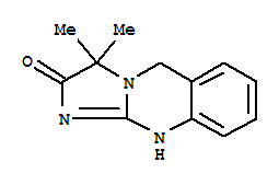 (9ci)-1,5-二氢-3,3-二甲基-咪唑并[2,1-b]喹唑啉-2(3h)-酮结构式_774492-90-9结构式