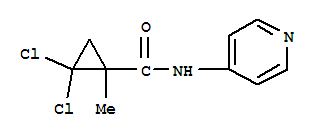 (9ci)-2,2-二氯-1-甲基-n-4-吡啶-环丙烷羧酰胺结构式_774588-23-7结构式