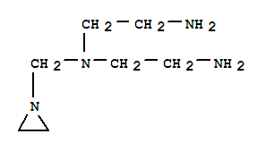(9ci)-n-(2-氨基乙基)-n-(1-氮丙啶yl甲基)-1,2-乙烷二胺结构式_774600-62-3结构式