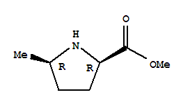 顺式-(9ci)-5-甲基-D-脯氨酸甲酯结构式_775223-82-0结构式