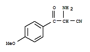 (9ci)-alpha-氨基-4-甲氧基-beta-氧代-苯丙腈结构式_775233-22-2结构式
