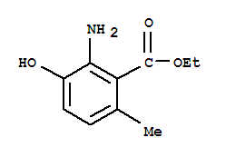 (9ci)-2-氨基-3-羟基-6-甲基-苯甲酸乙酯结构式_775245-58-4结构式