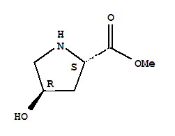 (4s)-rel-(9ci)-4-羟基-D-脯氨酸甲酯结构式_775275-31-5结构式