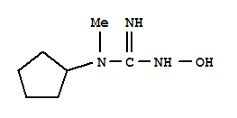 (9ci)-n-环戊基-n-羟基-n-甲基-胍结构式_776236-55-6结构式