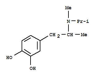 (9ci)-4-[2-[甲基(1-甲基乙基)氨基]丙基]-1,2-苯二醇结构式_777006-63-0结构式