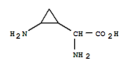 (9ci)-alpha,2-二氨基-环丙烷乙酸结构式_777031-77-3结构式