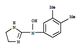 (9ci)-n-(3,4-二甲基苯基)-4,5-二氢-n-羟基-1H-咪唑-2-胺结构式_777035-63-9结构式