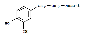 (9ci)-4-[2-[(2-甲基丙基)氨基]乙基]-1,2-苯二醇结构式_777800-41-6结构式