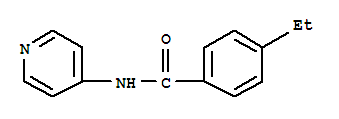 (9ci)-4-乙基-n-4-吡啶-苯甲酰胺结构式_777872-25-0结构式