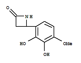 2-Azetidinone,4-(2,3-dihydroxy-4-methoxyphenyl)-(9ci)Structure,777885-71-9Structure 2-Azetidinone,4-(2,3-dihydroxy-4-methoxyphenyl)-(9ci) Structure,777885-71-9Structure