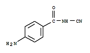 (9ci)-4-氨基-n-氰基-苯甲酰胺结构式_77834-48-1结构式