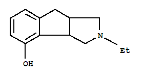 (9ci)-2-乙基-1,2,3,3a,8,8a-六氢-茚并[1,2-c]吡咯-4-醇结构式_778542-74-8结构式