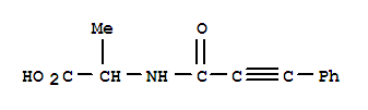 (9ci)-n-(1-氧代-3-苯基-2-丙炔)-丙氨酸结构式_778563-97-6结构式