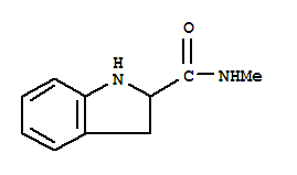 (9ci)-2,3-二氢-n-甲基-1H-吲哚-2-羧酰胺结构式_77920-71-9结构式