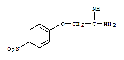 (9ci)-2-(4-硝基苯氧基)-乙脒结构式_779280-42-1结构式
