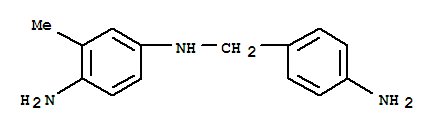 (9ci)-n4-[(4-氨基苯基)甲基]-2-甲基-1,4-苯二胺结构式_779317-77-0结构式