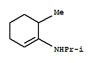 1-Cyclohexen-1-amine,6-methyl-n-(1-methylethyl)-(9ci)Structure,779323-70-5Structure 1-Cyclohexen-1-amine,6-methyl-n-(1-methylethyl)-(9ci) Structure,779323-70-5Structure