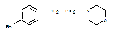 (9ci)-4-[2-(4-乙基苯基)乙基]-吗啉结构式_779979-86-1结构式