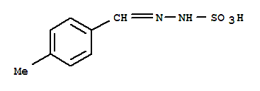 (9ci)-[(4-甲基苯基)亚甲基]-肼磺酸结构式_780016-00-4结构式