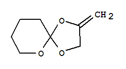 2-亚甲基-1,4,6-三噁螺[4.5]癸烷结构式_78067-28-4结构式