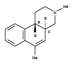 反式-(9ci)-1,2,3,4,4a,10b-六氢-3,6-二甲基-苯[f]异喹啉结构式_780701-93-1结构式