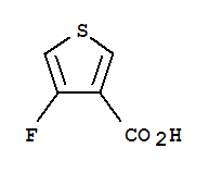 (9ci)-4-氟-3-噻吩羧酸结构式_78071-32-6结构式