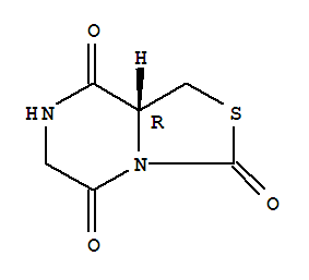 (8ar)-(9ci)-四氢-,3H-噻唑并[3,4-a]吡嗪-3,5,8-三酮结构式_781648-29-1结构式